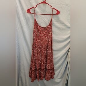 Cute little midi spaghetti strap sun dress